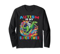Autism Is My Superpower Autism Awareness Maglia a Manica