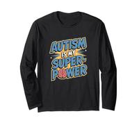 Autism Is My Superpower Neurodiversity Maglia a Manica