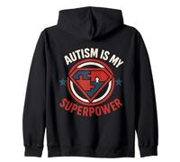 Autism Is My Superpower Puzzle Scudo Pezzo Orgoglio Autismo Felpa con Cappuccio