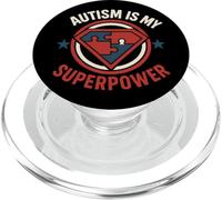 Autism Is My Superpower Puzzle Scudo Pezzo Orgoglio Autismo PopSockets PopGrip per MagSafe