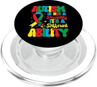 Autism Is Not A Disability It's A Different Ability - Autism PopSockets PopGrip per MagSafe