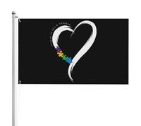 Autism Is Not A Tragedy Bandiera Da Cortile Appendere Bandiera Vacanza Stagionale Banner 90X150Cm Per Dormitorio Interni Fattoria