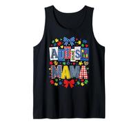 Autism Mama Bow Mental Health Canotta