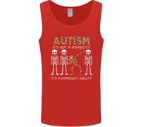 Autism Un Diverso Abilità Autism Asd Uomo Canotta Maglia