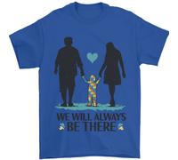 Autism We Will Always Be There Autism Uomo T-Shirt 100% Cotone