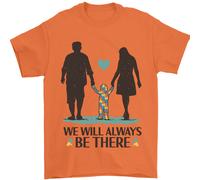 Autism We Will Always Be There Autism Uomo T-Shirt 100% Cotone