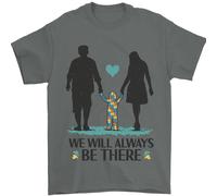 Autism We Will Always Be There Autism Uomo T-Shirt 100% Cotone