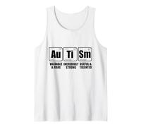 AUTISMO Au Ti SM Tavola Periodica degli Elementi Scienza Meme Canotta
