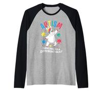 Autismo Autism Awareness Day Day Month Dancing To A Maglia con Maniche Raglan