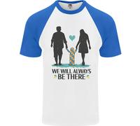 Autismo Ci Saremo Sempre Maglietta A Maniche Corte Baseball Uomo