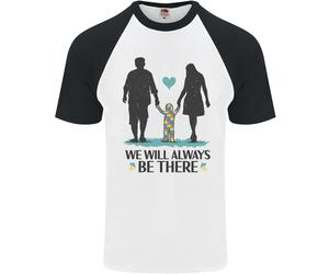 Autismo Ci Saremo Sempre Maglietta A Maniche Corte Baseball Uomo