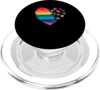 Autismo Cuore Arcobaleno ASD Disturbo dello spettro di PopSockets PopGrip per MagSafe