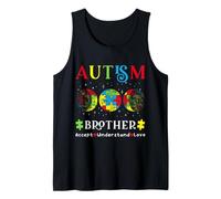 Autismo Fratello Consapevolezza Mese Giorno Accetta Capire Amore Canotta