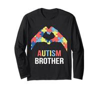 Autismo Fratello Consapevolezza Mese Maglia a Manica