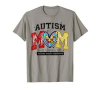 Autismo Mamma, Come Una Mamma Normale, Autismo Consapevolezza Puzzle Mamma Maglietta