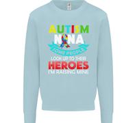 Autismo Nana Nonni Autistico ASD Uomo Felpa Maglione