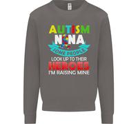 Autismo Nana Nonni Autistico ASD Uomo Felpa Maglione