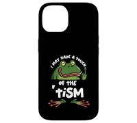 Autismo Neurodiversità Rana Potrei avere un tocco di tismo Custodia per iPhone 14