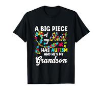 Autismo nonno / nonna autistico nipote autismo consapevolezza Maglietta