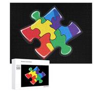 Autismo Puzzle Pezzo Jigsaw Puzzle per Adulti Famiglia Attività Giochi Home Decor Puzzle 500 PCS