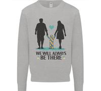 Autismo Saremo Sempre Lì Felpa Uomo