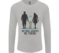 Autismo Saremo Sempre Lì Maglietta A Maniche Lunghe Uomo