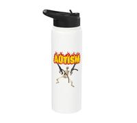 Autismo Scheletro Meme Autismo Scheletro Stainless Steel Insulated Water Bottle