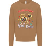 Autismo Sei Il Mio Cuore Io Sono La Tua Voce ASD Uomo Felpa