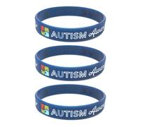 Autismo Sensibilizzazione Bracciale Sostegno Love Asd Aspergers Silicone Band UK