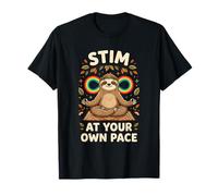 Autismo Stim At Your Own Pace ADHD Consapevolezza Uomini Donne Bambini Maglietta