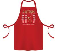 Autismo Una Diversa Abilità Autistico ASD Grembiule 100% Biologico