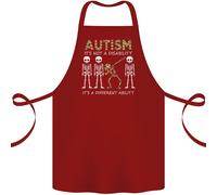Autismo Una Diversa Abilità Autistico ASD Grembiule 100% Biologico