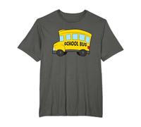 Autista dello scuolabus Funny Kids School Bus Maglietta