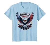 Autista designato di Old Glory Maglietta, Bambini, Celeste, 2 Anni