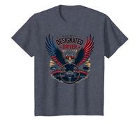Autista designato di Old Glory Maglietta, Bambini, Pervinca, 3 Anni