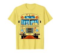 Autista di autobus per adulti e bambini, costume da scuolab Maglietta