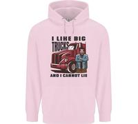 Autista Di Camion I Like Big Trucks I Cannot Lie Uomo Felpa