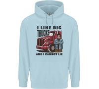 Autista Di Camion I Like Big Trucks I Cannot Lie Uomo Felpa