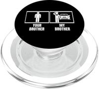 Autista Tuo Fratello Mio Fratello Sorella Divertente Autista PopSockets PopGrip per MagSafe