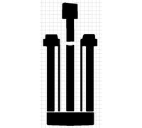 autix Tappeto in velluto di alta qualità, nero, adatto per VW T7 Multivan corto