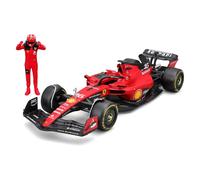 LECLERC FERRARI SF-23 con Figura Mod. Auto Formula 1 - 1/24 23cm DieCast Bburago