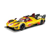 1:24 BURAGO Ferrari 499P #83 Le Mans 2024 Kubica Shwartzman Ye BU26313-83