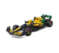 Bburago - Formula 1 McLaren MCL38 Monaco GP 2024#Piastri - 1/24 - Auto radiocomandata Premium 2,4 GHz - RC ricaricabile - Velocità 8 km/h - Autonomia 20 min - Modello ridotto Giocattolo per bambini