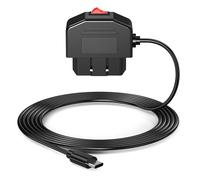 Auto 12V/24V Interruttori Flessibili Controllato Cruscotto Telecamera Parcheggio Monitor Cavo DVR Linee di Alimentazione Con Stabile 5V/3A Uscita Taxies Driver Attrezzature