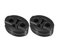 Auto 13mm 2 Fori Silenziatore Scarico Gancio Boccola Supporto Staffa 2pz