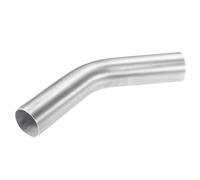 Auto 2" OD, Gamba Lunghezza 6", Intercooler Tubo 45 Grado Piega Gomito Tubo