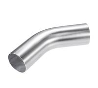 Auto 3" OD, Gamba Lunghezza 5", Intercooler Tubo 45 Grado Piega Gomito Tubo