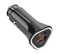 Auto 38w Auto Dual-Port Auto Viaggio a lunga distanza Distribuzione corrente intelligente può rapidamente più dispositivi adatti a frequenti uomini d'affari