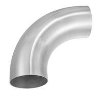 Auto 4" OD, Gamba Lunghezza 4", Intercooler Tubo 90 Grado Piega Gomito Tubo