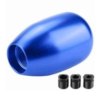 Auto a 5 velocità manuale spostamento del cambio manopola stick leva bastoncino metallo durevole superficie liscia universale adattamento per la maggior parte dei veicoli a (Blu)
